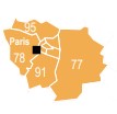 Carte - Paris